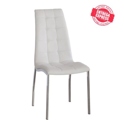 SILLA MOD. MALVA C/ BLANCO CAJA 4 UDS