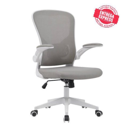 SILLA OFICINA MOD. FAMARA C/ GRIS - ESTRUCTURA BLANCA