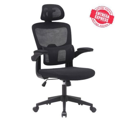 SILLA OFICINA MOD. AROA C/ NEGRO - ESTRUCTURA NEGRA